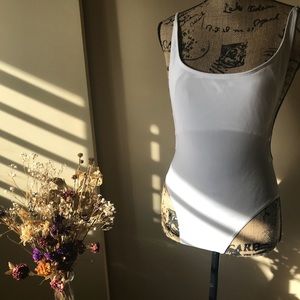 Zaful white one piece